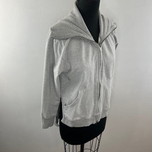 Free People Gray Zip-Up Jacket - Picture 6 of 11